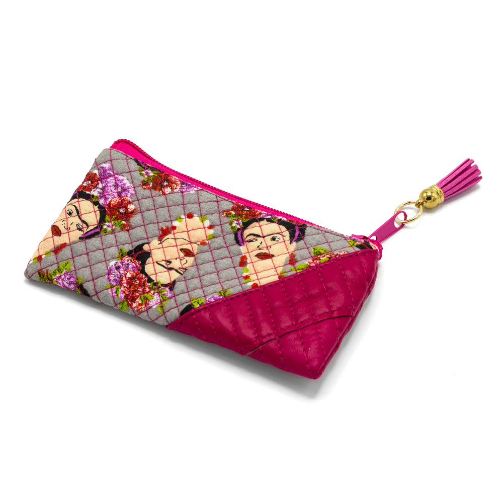 Cartera de piel Frida Kahlo: ¡Un accesorio único y divertido! Cartera de piel Frida Kahlo: ¡Un accesorio único y divertido! - Imagen 3