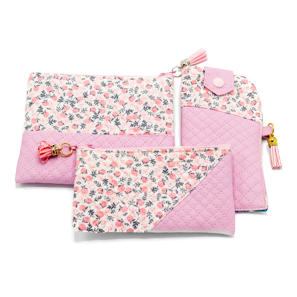 Kit Flores y Polipiel Rosa Kit Flores y Polipiel Rosa